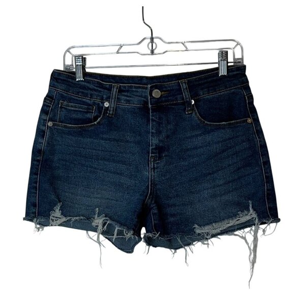 Blanknyc Blue Distressed Denim Frayed Hem Womens size 28 - Picture 1 of 10